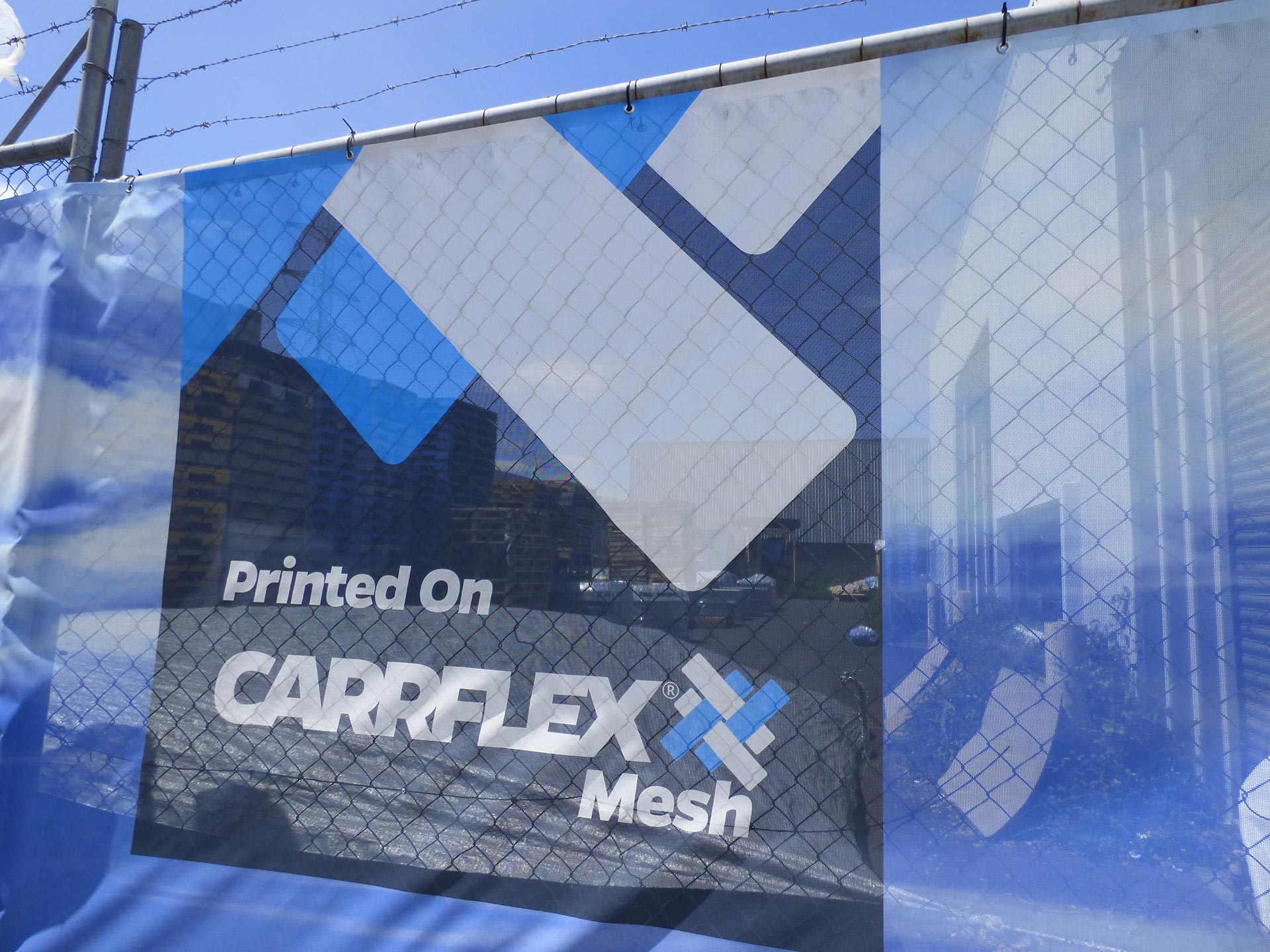 What is Advertising Mesh Banner? Printable Mesh Banners for Fencing
